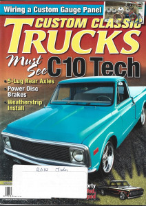 CUSTOM CLASSIC TRUCKS 2010 JULY -